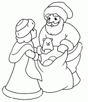 Дед Мороз и Снегурочка