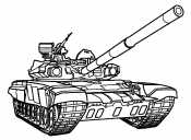 Раскраски <i>техники</i> Танки
