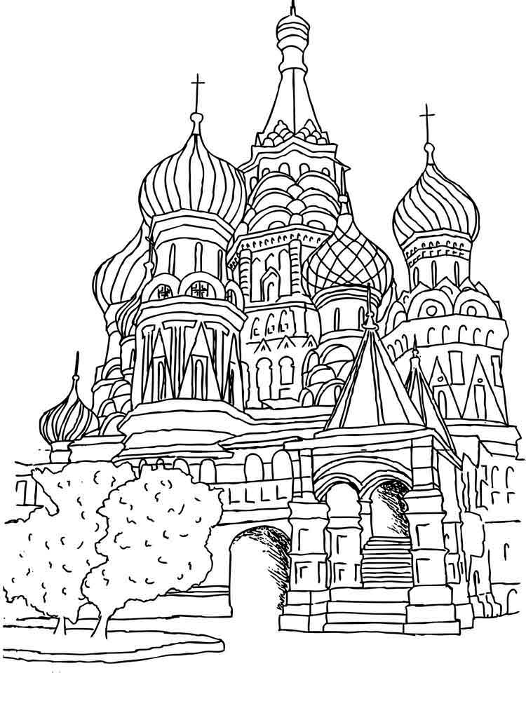 Вышла первая раскраска-путеводитель по Москве для детей