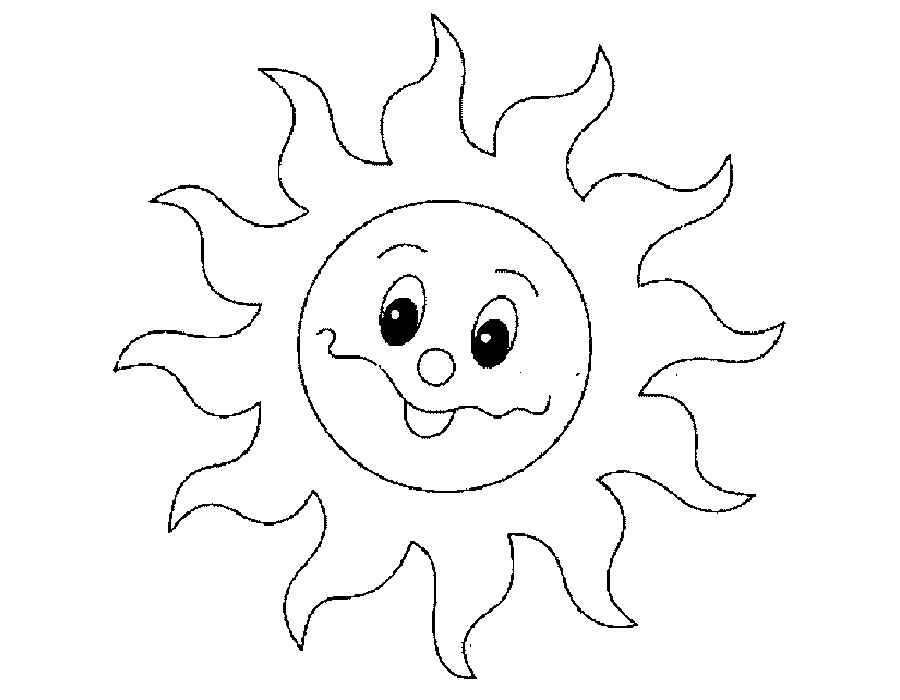 Солнышко раскраска для детей распечать бесплатно | Раскраски, Поделки к дню отца, Поделки из бумаги