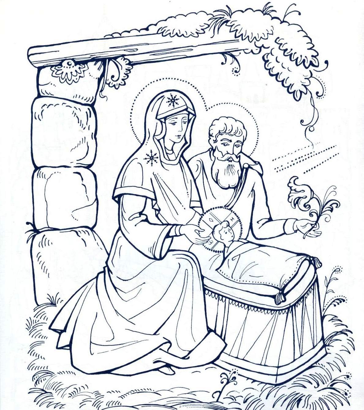 Рисунки к рождеству христову своими руками