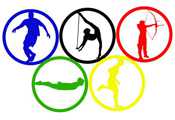 Раскраска Олимпийские игры