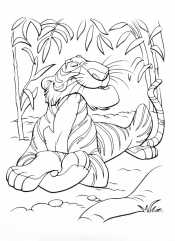 Джунгли тигр