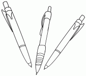 Три ручки