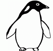 Рисунок пингвин