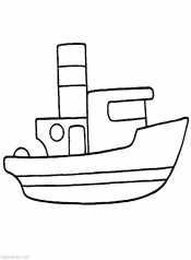 Рисунок корабль