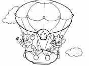 Мышки на воздушном шаре