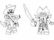 Пираты из конструктора лего